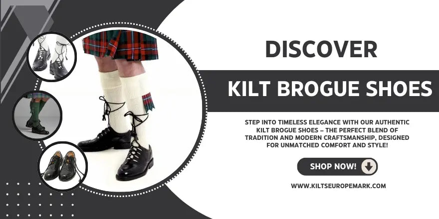 kilt brogue shoes