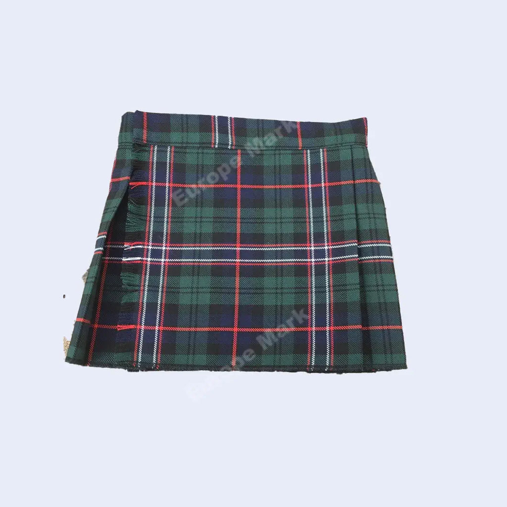 Classic Dark Green Tartan Boys Kilt 3