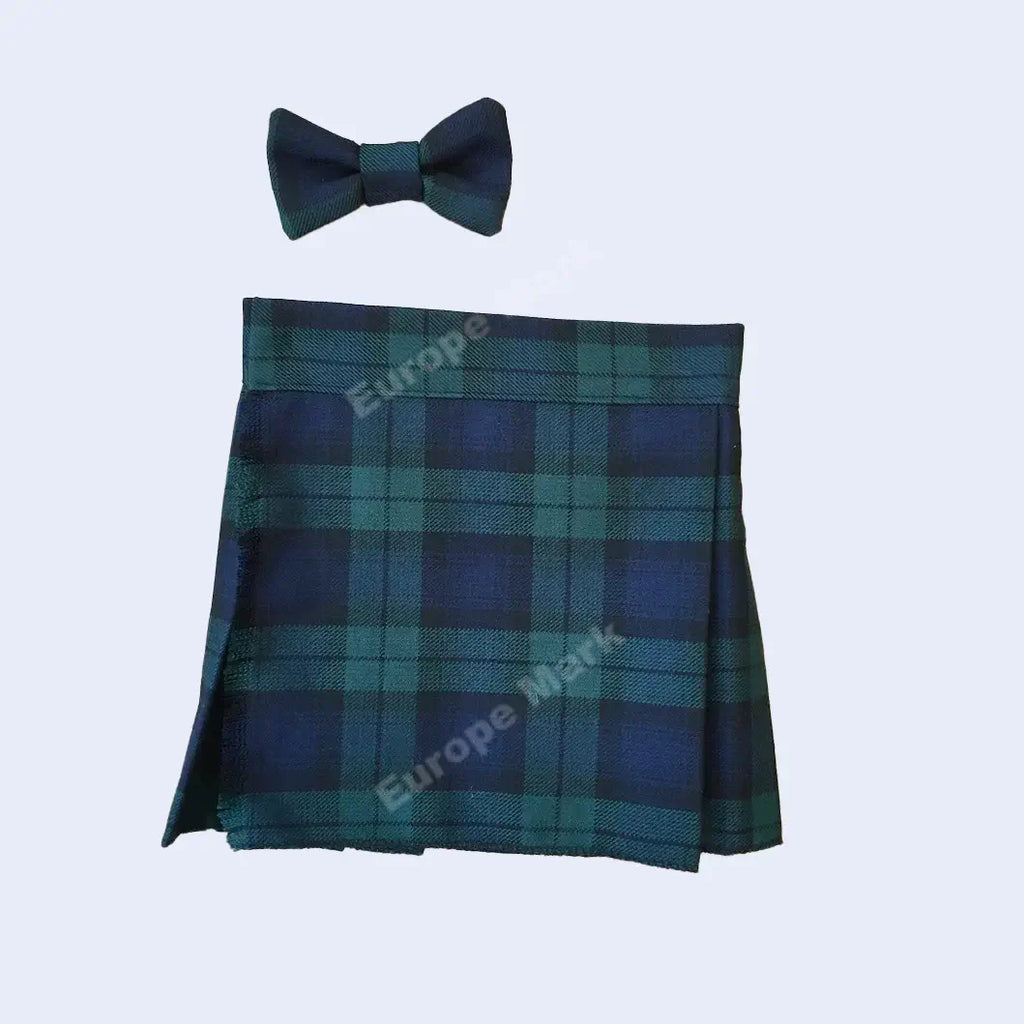 Traditional Green & Blue Tartan Kids' Kilt