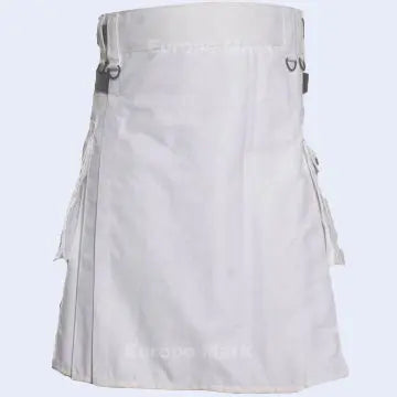 Deluxe white utility kilt 