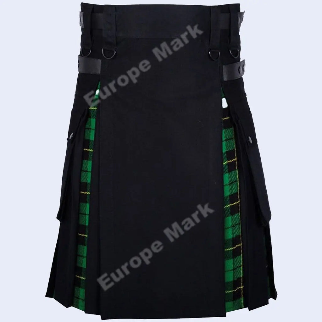 Irish hybrid kilt fron view