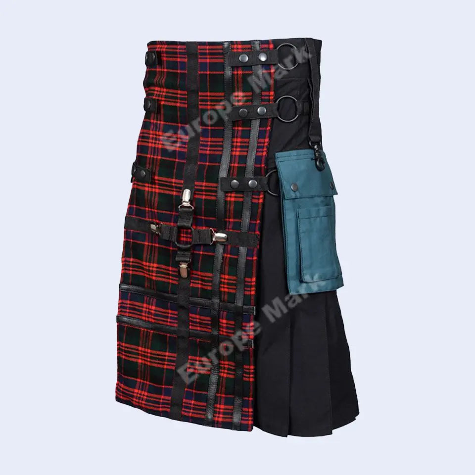 Macleod of harris tartan kilt for men