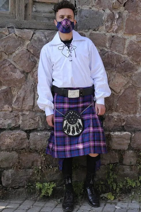 Masonic tartan kilt 